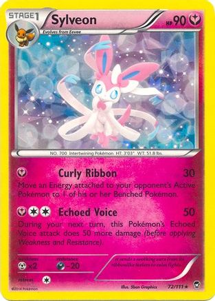 Sylveon (72/111) (Theme Deck Exclusive) [XY: Furious Fists]-1