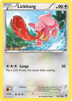 Lickitung (78/111) [XY: Furious Fists]-1