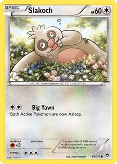 Slakoth (81/111) [XY: Furious Fists]-1