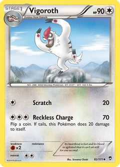 Vigoroth (82/111) [XY: Furious Fists]-1