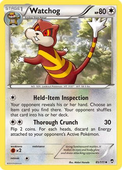 Watchog (85/111) [XY: Furious Fists]-1