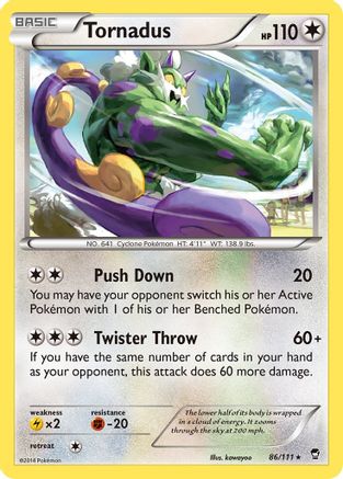 Tornadus (86/111) [XY: Furious Fists]-1