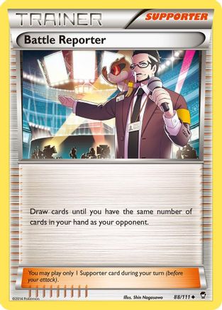 Battle Reporter (88/111) [XY: Furious Fists]-1