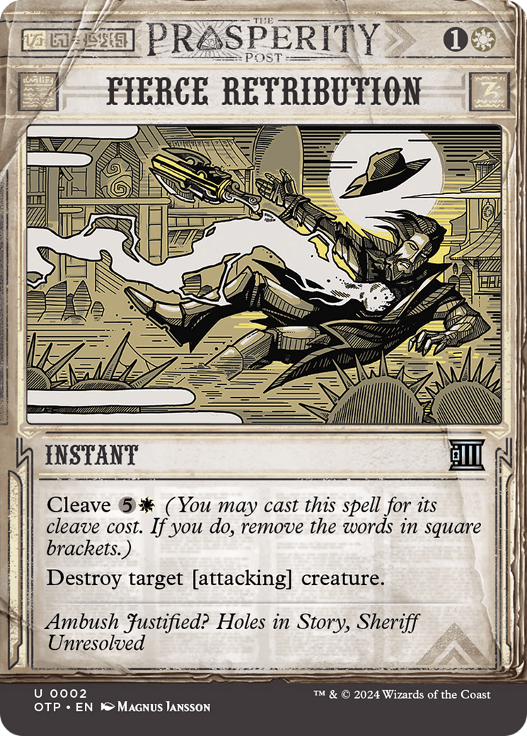 Fierce Retribution [Outlaws of Thunder Junction: Breaking News]-1