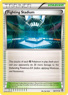 Fighting Stadium (90/111) [XY: Furious Fists]-1