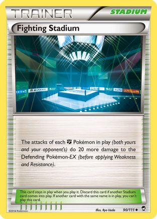 Fighting Stadium (90/111) [XY: Furious Fists]-1