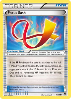 Focus Sash (91/111) [XY: Furious Fists]-1