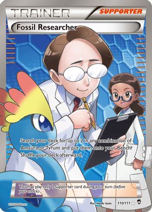Fossil Researcher (110/111) [XY: Furious Fists]-1