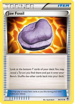 Jaw Fossil (94/111) [XY: Furious Fists]-1