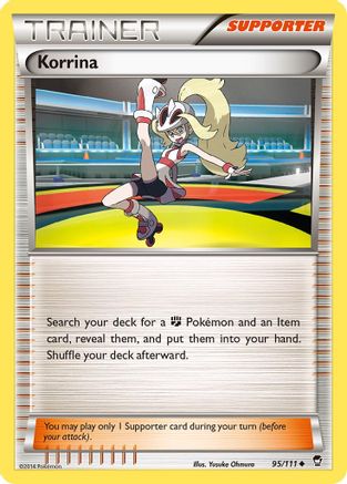 Korrina (95/111) [XY: Furious Fists]-1