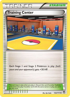 Training Center (102/111) [XY: Furious Fists]-1