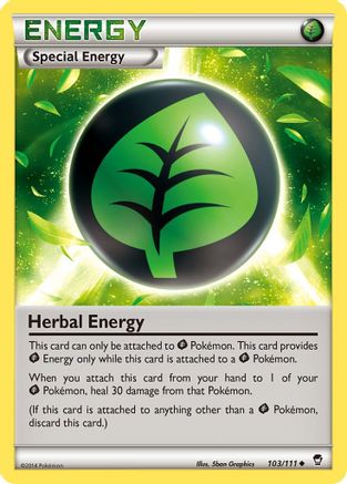 Herbal Energy (103/111) [XY: Furious Fists]-1