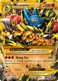 M Lucario EX (113/111) [XY: Furious Fists]-1