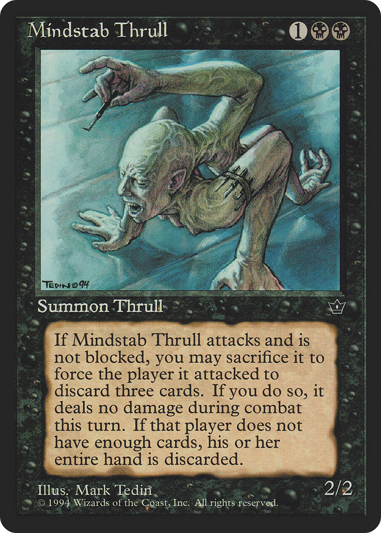 Mindstab Thrull (Mark Tedin) [Fallen Empires]-1