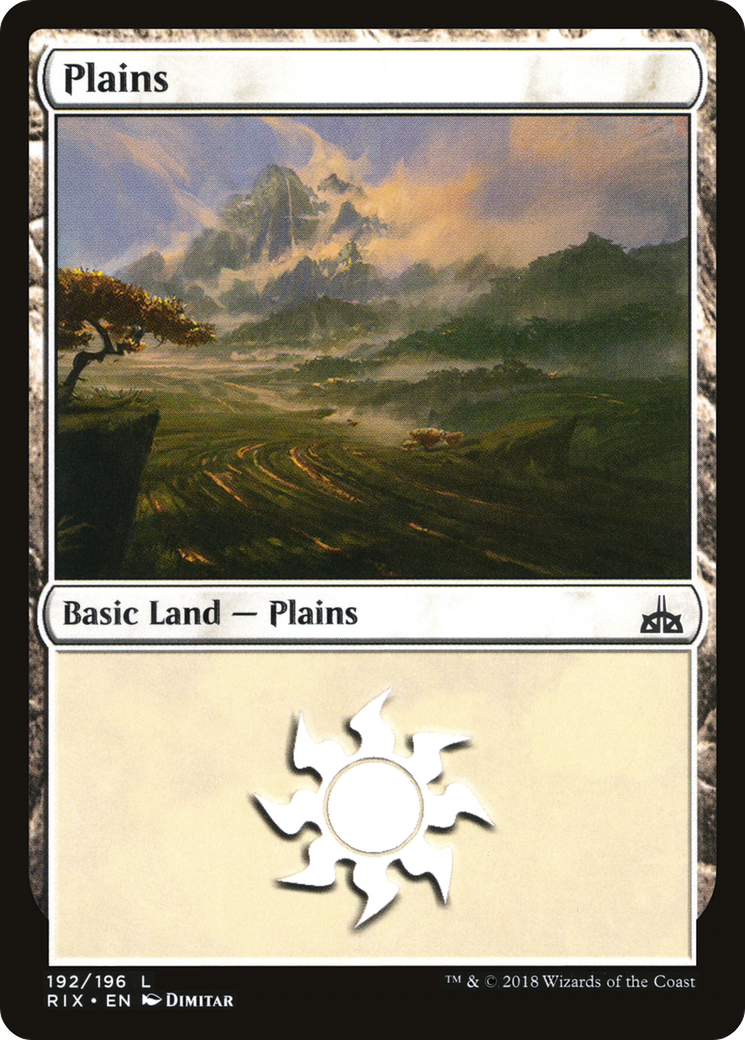 Plains (192) [Rivals of Ixalan]-1