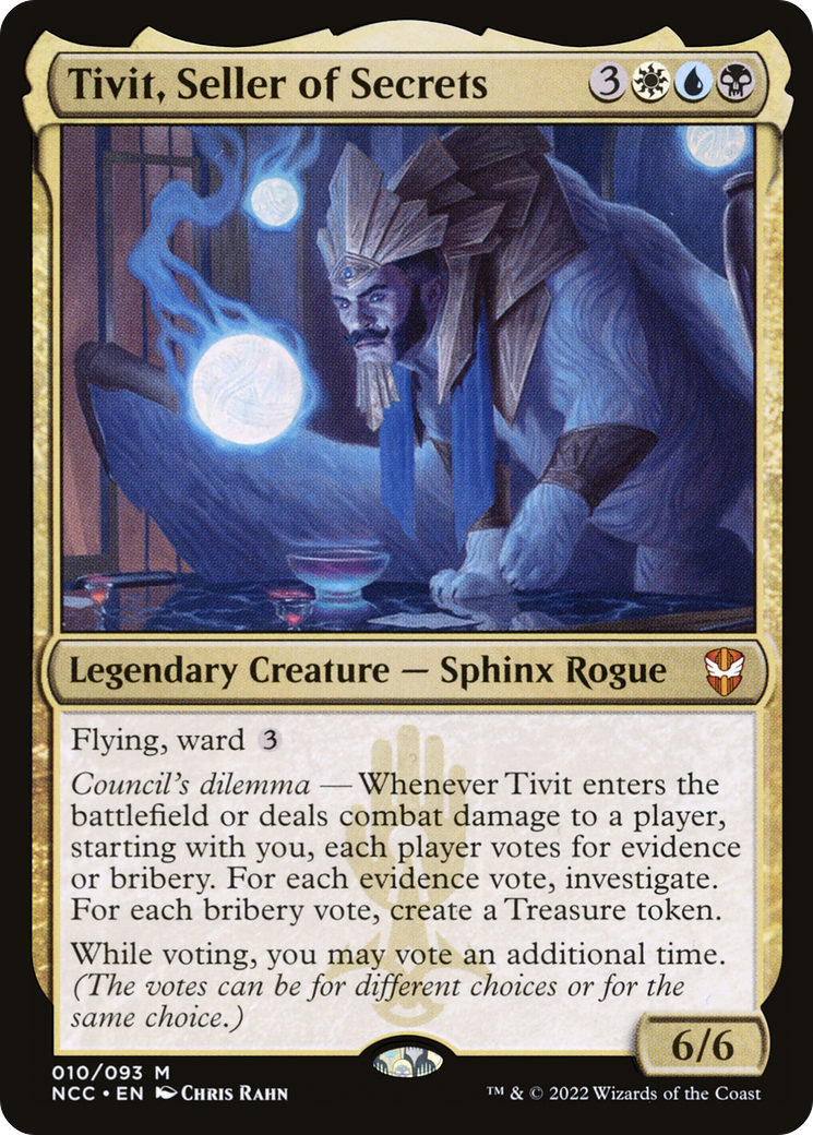 Tivit, Seller of Secrets [Streets of New Capenna Commander]-1