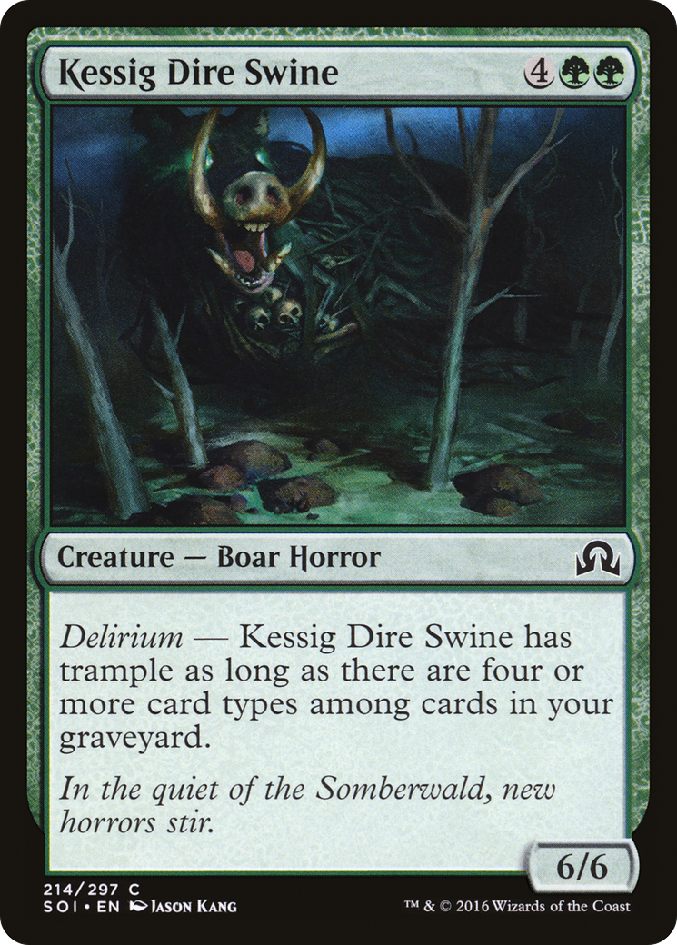Kessig Dire Swine [Shadows over Innistrad]-1
