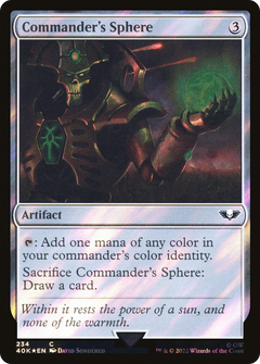 Commander's Sphere (234) (Surge Foil) [Warhammer 40,000]-1