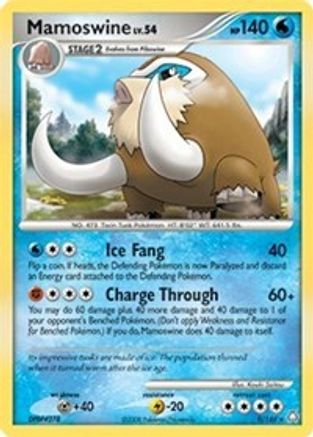 Mamoswine (9/146) (Theme Deck Exclusive) [Diamond & Pearl: Legends Awakened]-1