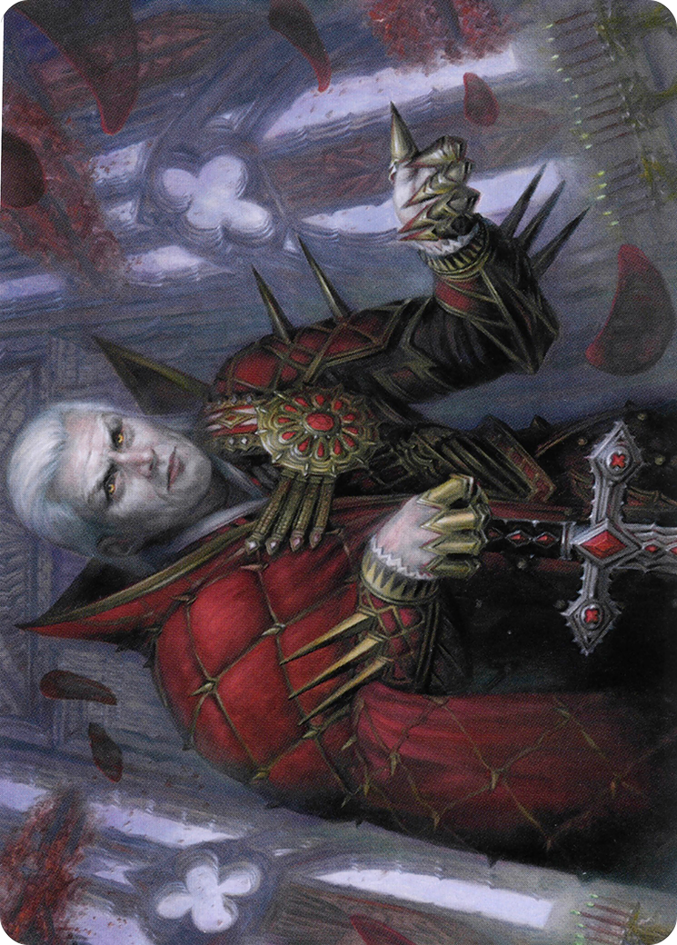 Edgar, Charmed Groom // Edgar, Charmed Groom (AVOW-059) - Crimson Vow Art Series (Borderless) Foil-3