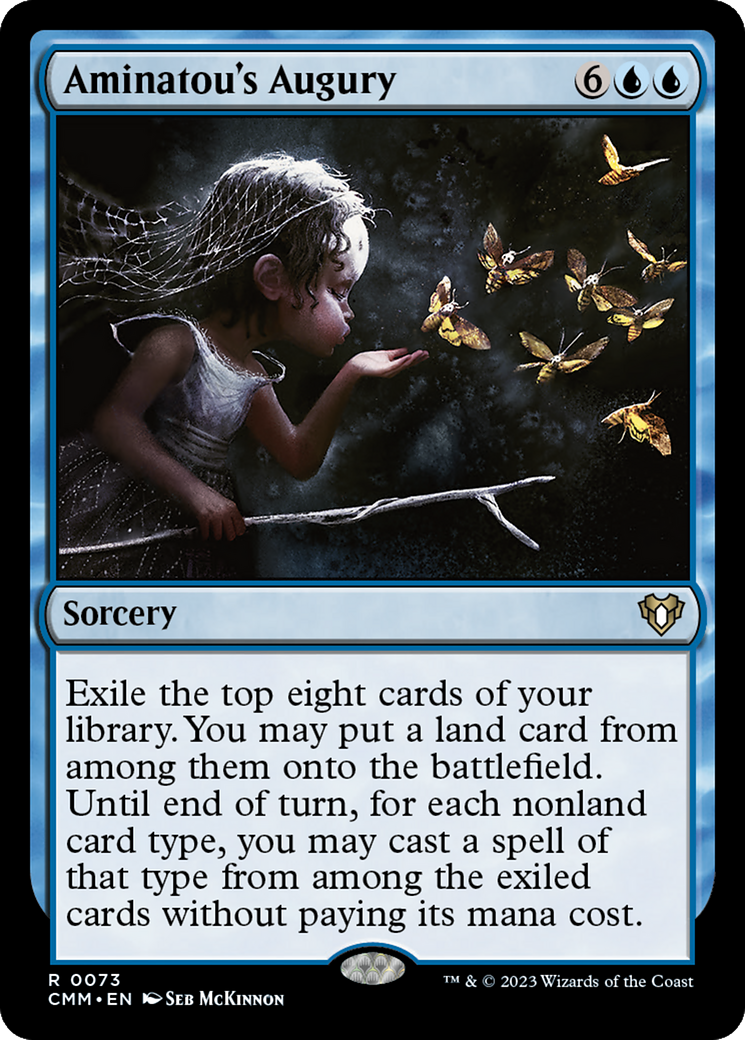 Aminatou's Augury [Commander Masters]-1