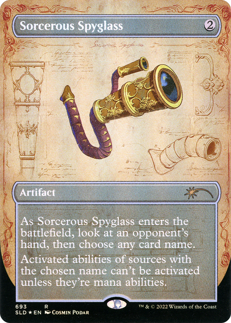 Sorcerous Spyglass (Blueprint) [Secret Lair Drop Promos]-1