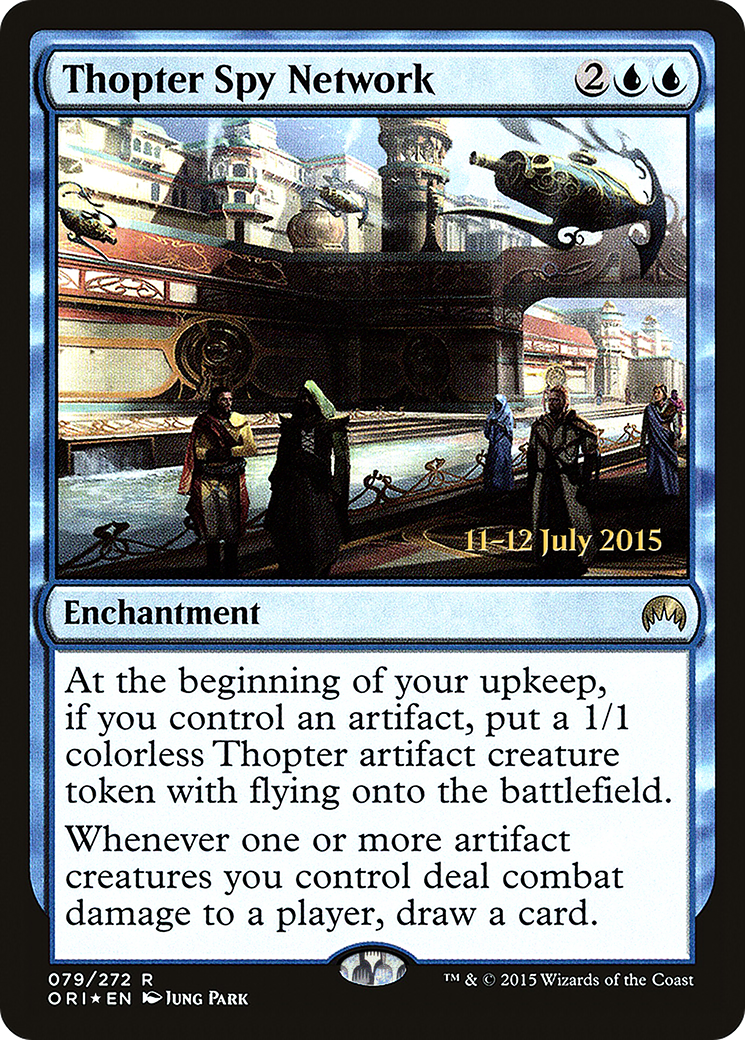 Thopter Spy Network [Magic Origins Prerelease Promos]-1