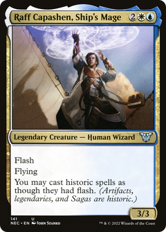 Raff Capashen, Ship's Mage [Kamigawa: Neon Dynasty Commander]-1