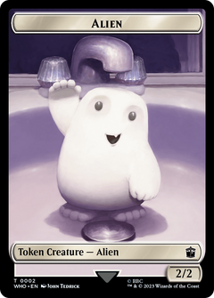 Alien (TWHO-002) - Doctor Who Tokens Foil-1