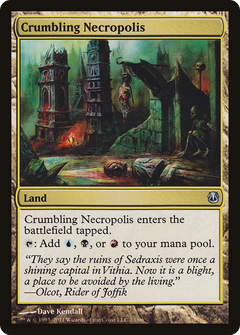 Crumbling Necropolis [Duel Decks: Ajani vs. Nicol Bolas]-1