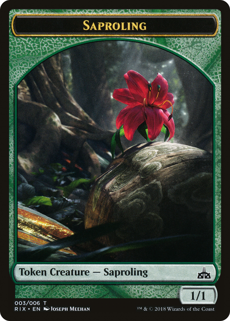 Saproling Token [Rivals of Ixalan Tokens]-1