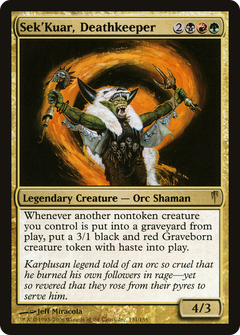 Sek'Kuar, Deathkeeper [Coldsnap]-1