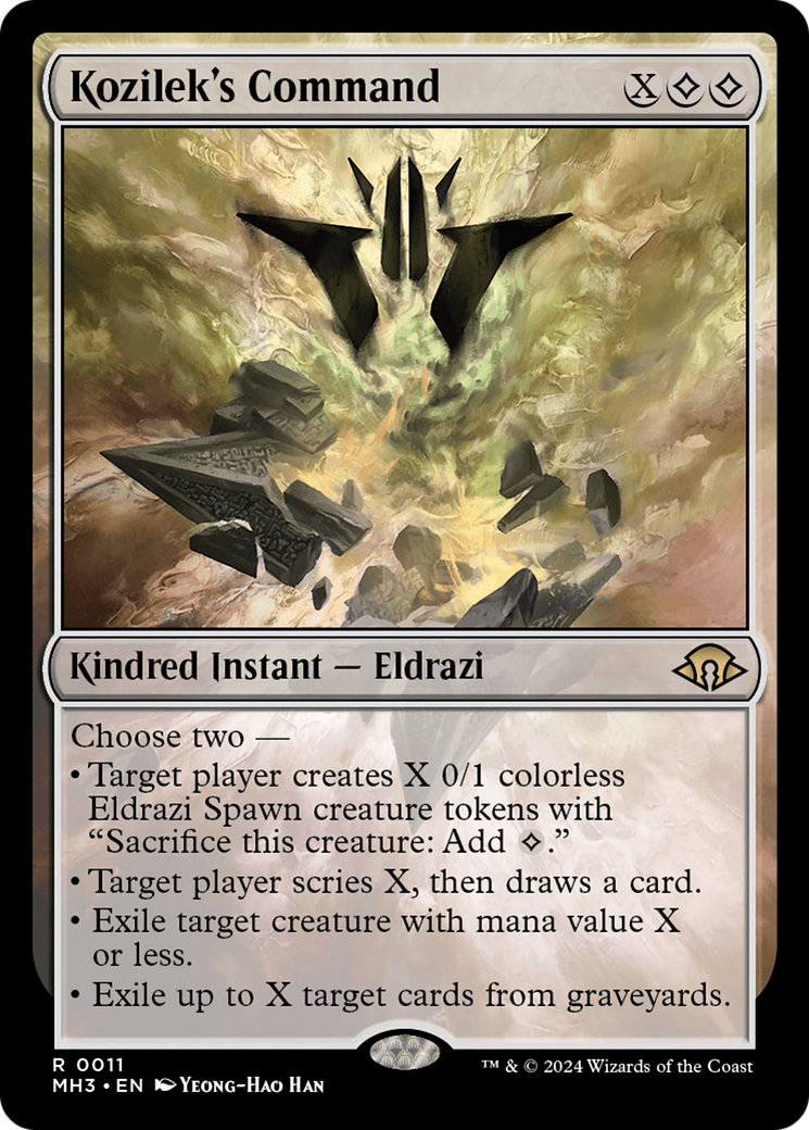 Kozilek's Command [Modern Horizons 3]-1