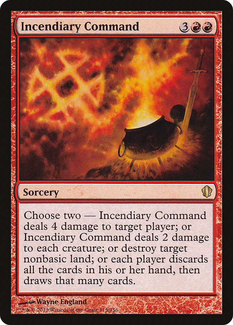 Incendiary Command [Commander 2013]-1