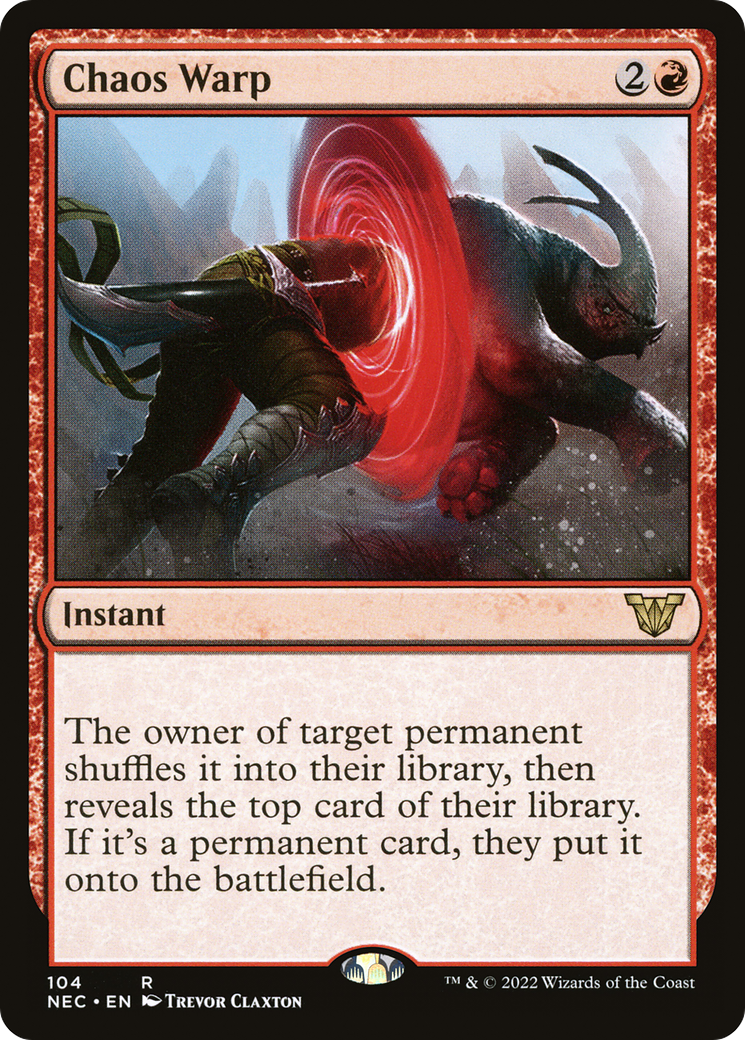 Chaos Warp [Kamigawa: Neon Dynasty Commander]-1