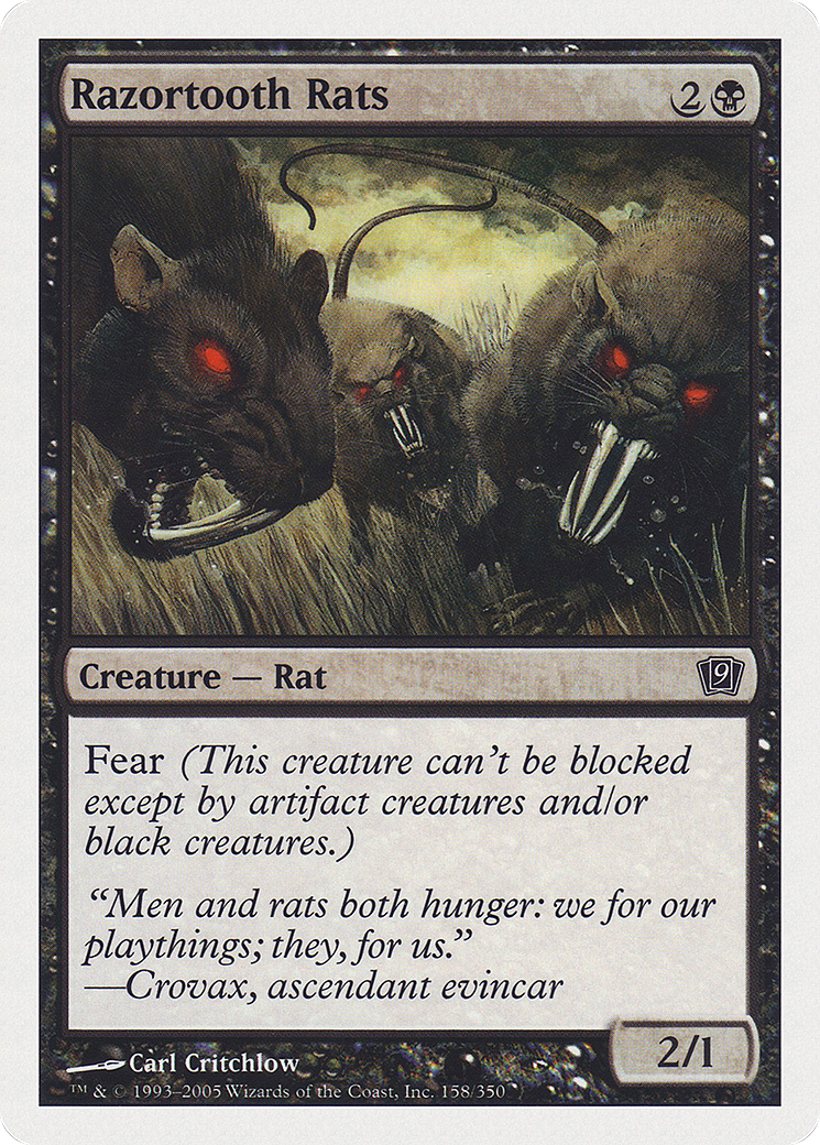 Razortooth Rats [Ninth Edition]-1