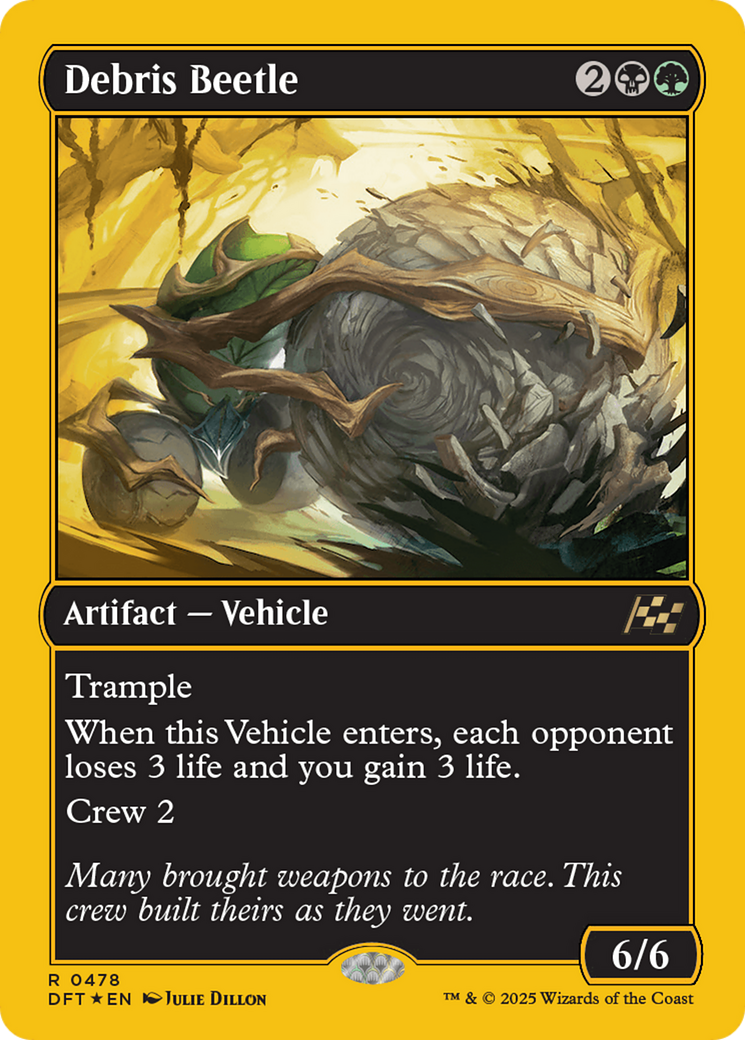 Debris Beetle (First-Place Foil) [Aetherdrift]-1