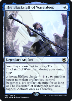 The Blackstaff of Waterdeep (Ampersand Promo) [Dungeons & Dragons: Adventures in the Forgotten Realms Promos]-1