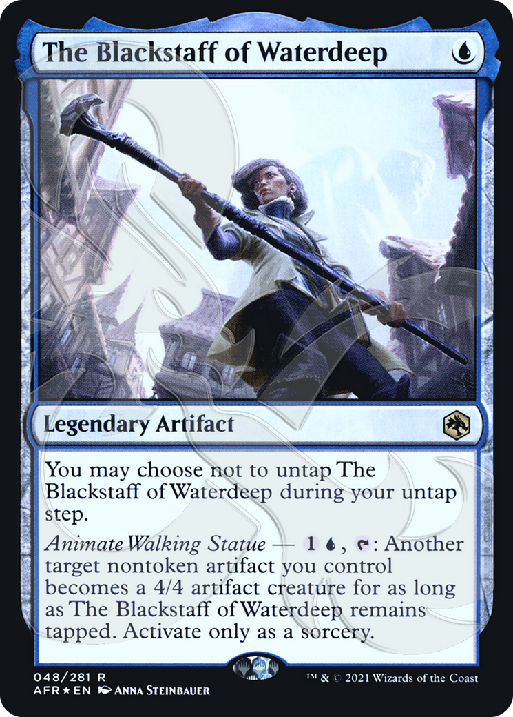 The Blackstaff of Waterdeep (Ampersand Promo) [Dungeons & Dragons: Adventures in the Forgotten Realms Promos]-1