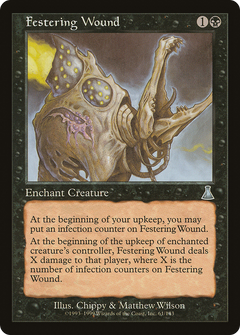Festering Wound [Urza's Destiny]-1