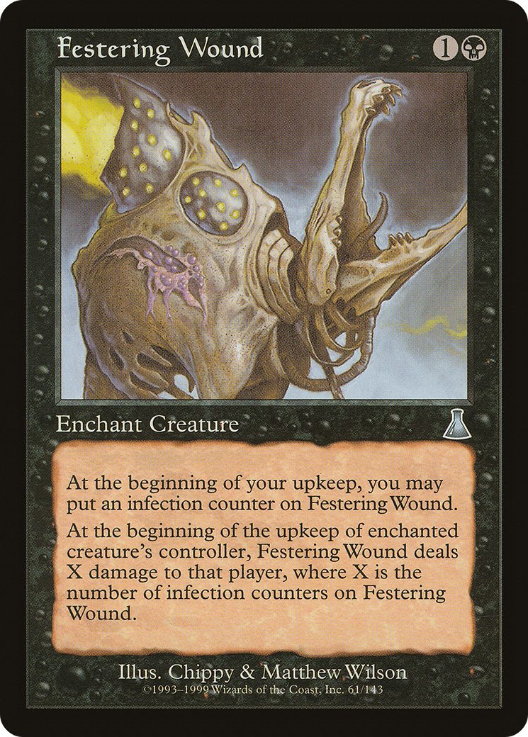 Festering Wound [Urza's Destiny]-1