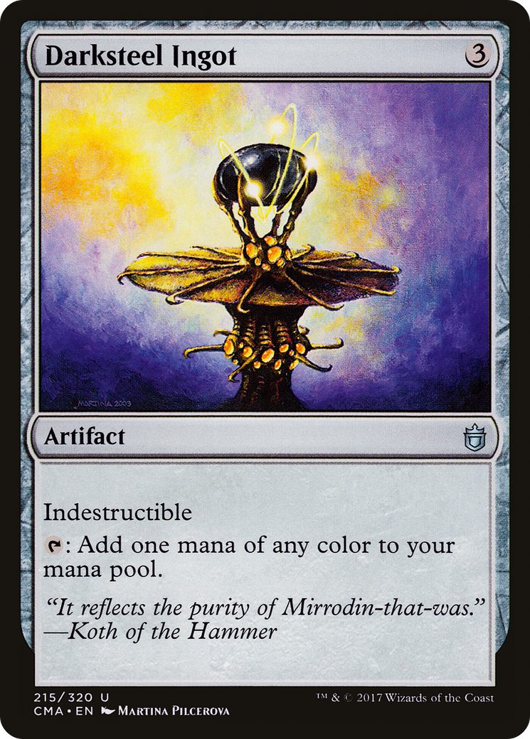 Darksteel Ingot [Commander Anthology]-1