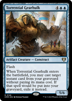 Torrential Gearhulk (CMM-128) - Commander Masters Foil-1