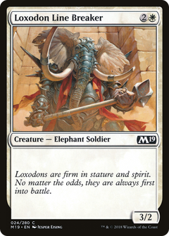 Loxodon Line Breaker [Core Set 2019]-1