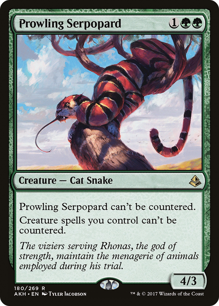 Prowling Serpopard [Amonkhet]-1