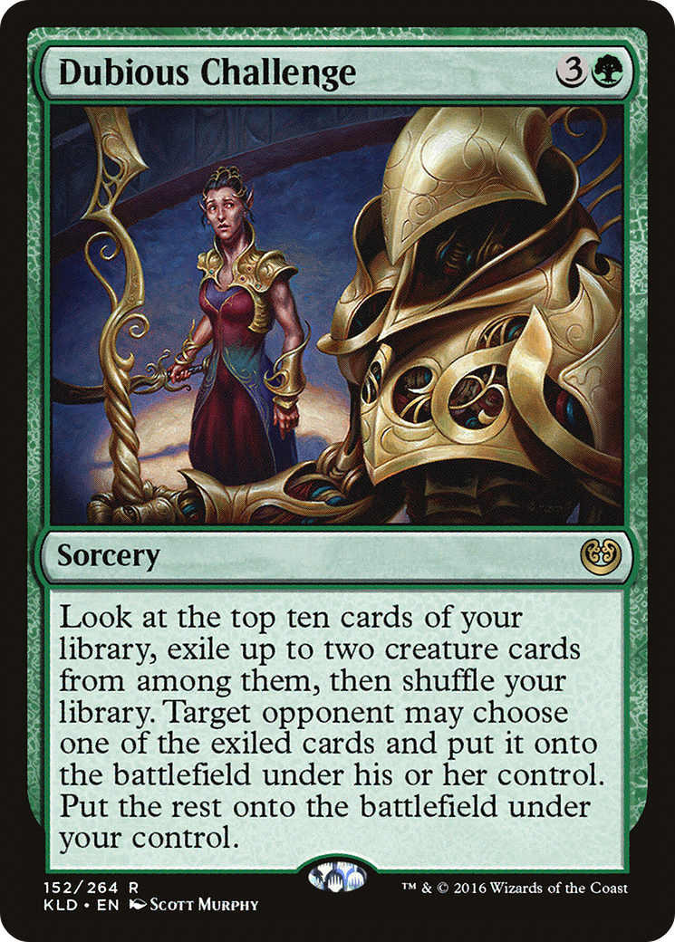 Dubious Challenge [Kaladesh]-1