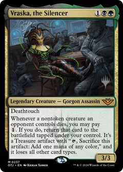 Vraska, the Silencer (PPOTJ-237) - Outlaws of Thunder Junction Promos-1