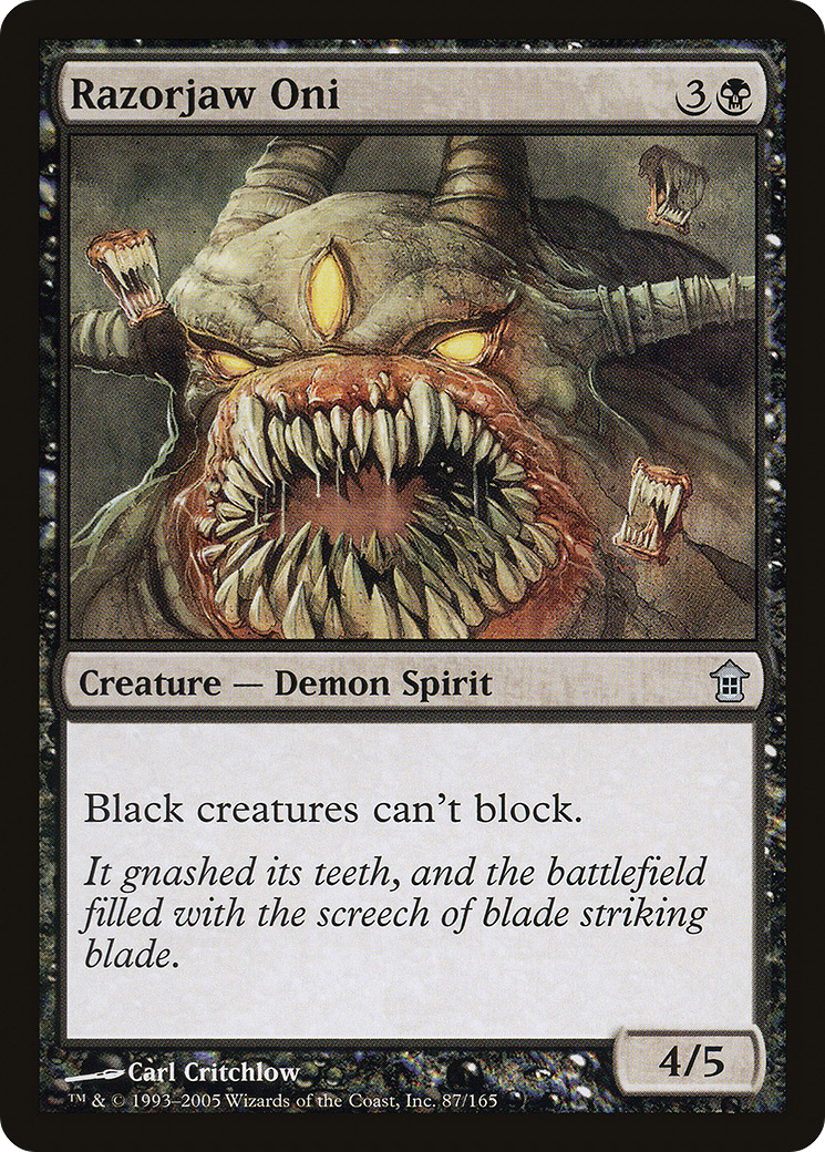 Razorjaw Oni [Saviors of Kamigawa]-1