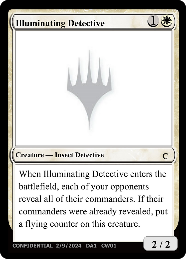 Illuminating Detective (UNK-CW01) - Unknown Event-1