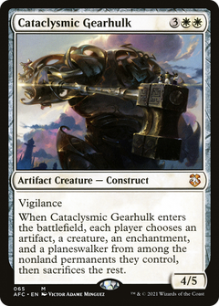 Cataclysmic Gearhulk [Dungeons & Dragons: Adventures in the Forgotten Realms Commander]-1